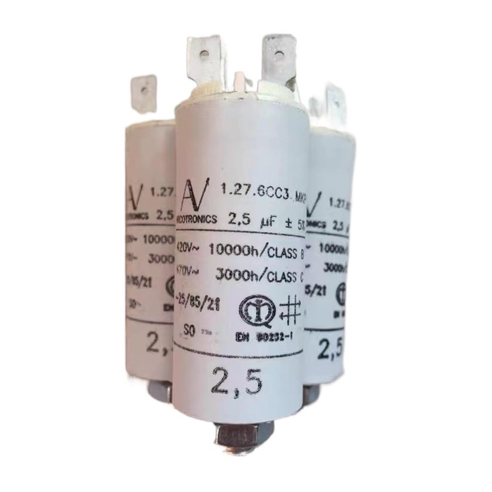 VASNKY AV 2.5uF 1.27.6CC3MKP 420V 470V Capacitor: Amazon.com